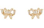 Baguette Bow Studs