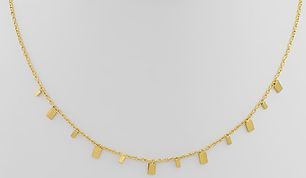 Brass Bar Dangle Chain
