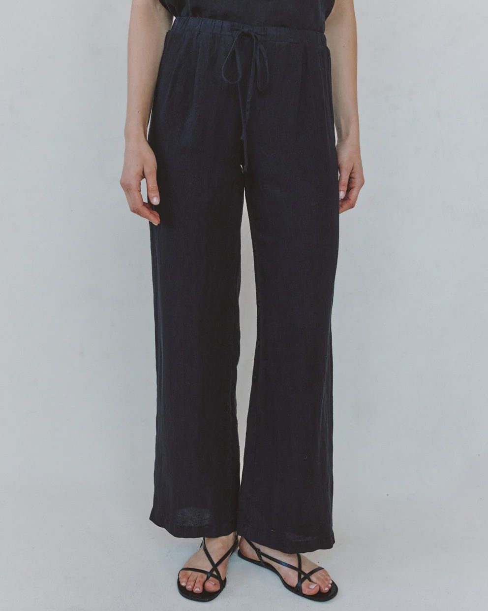Beach Pant With Lattice Stripe