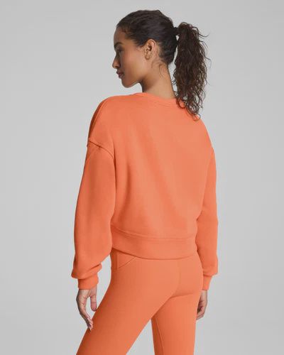 SPANX® BoostUp Cotton Fleece Crewneck