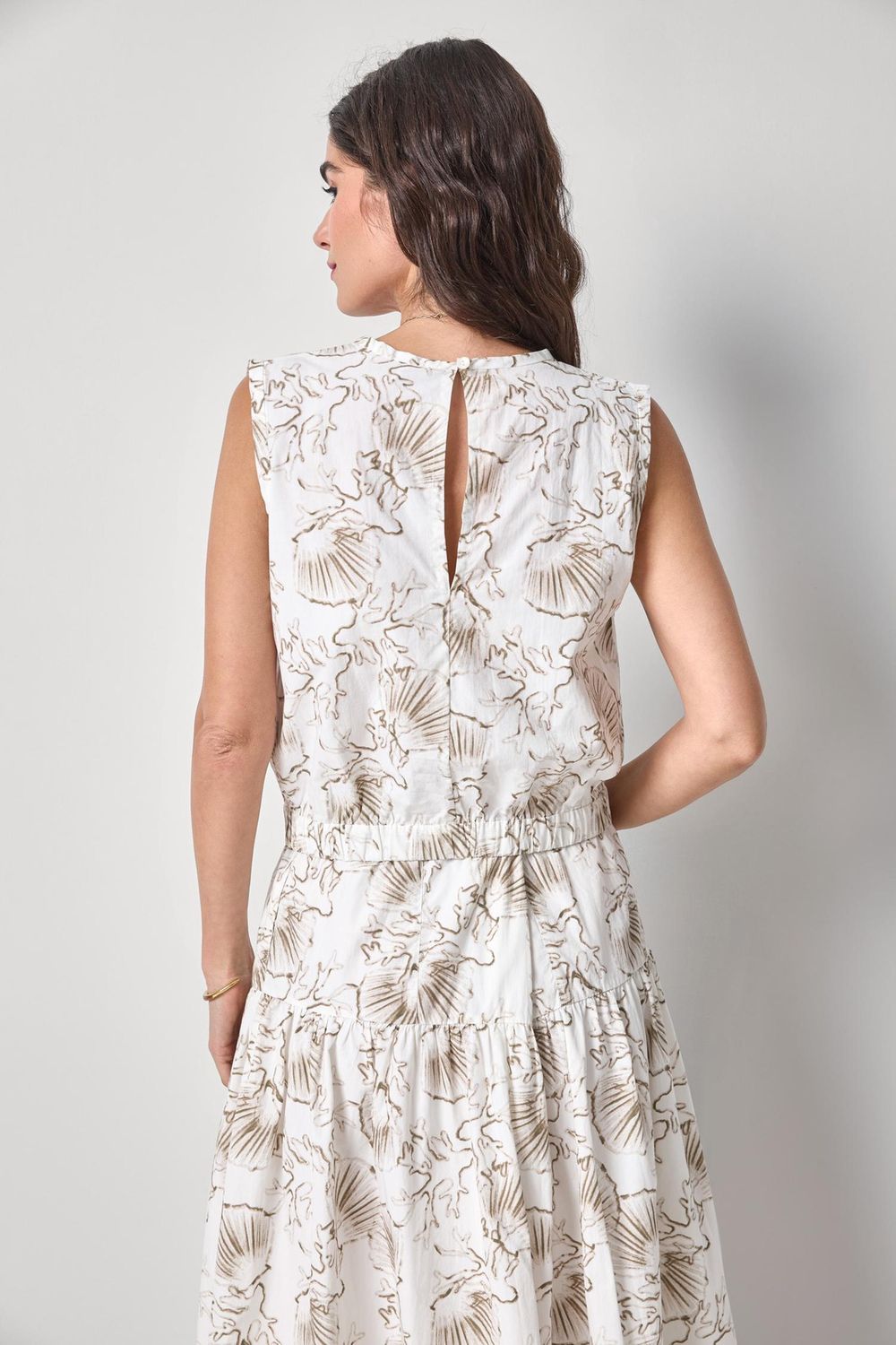 Poplin Shell Top