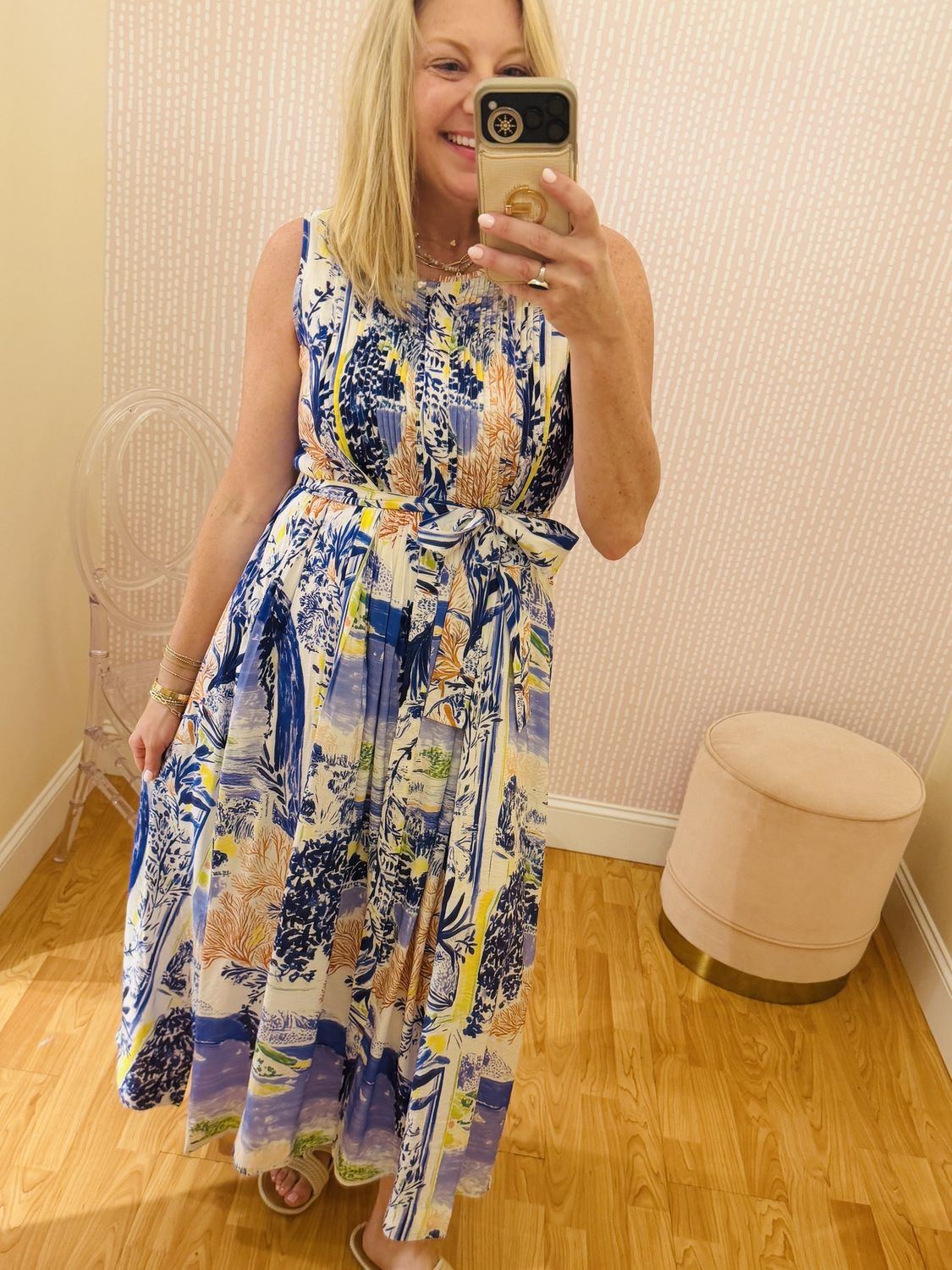 Mini Pleated Midi