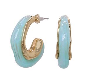 Organic Marbled Hoops