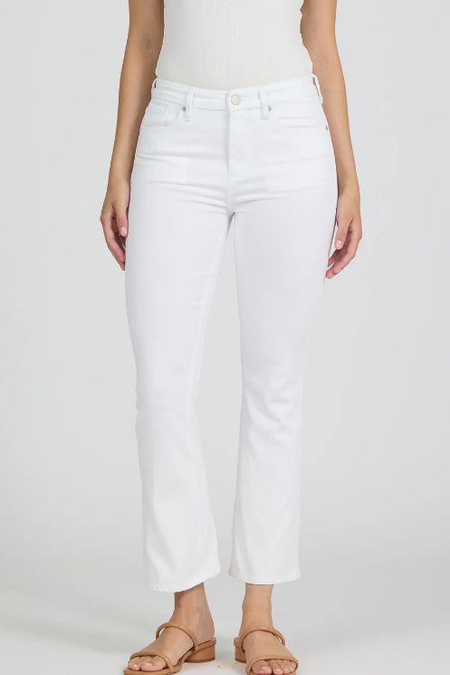 Jeanne White Jean, COLOR: White, Size: 25