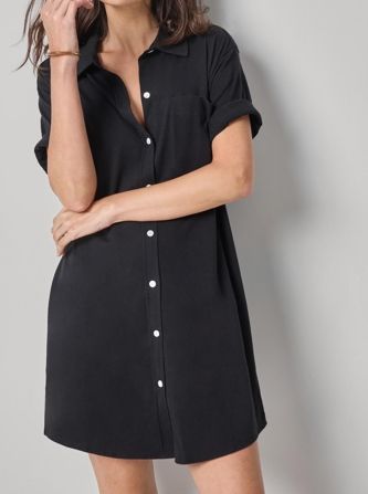 Organic Easy Shirt Dress