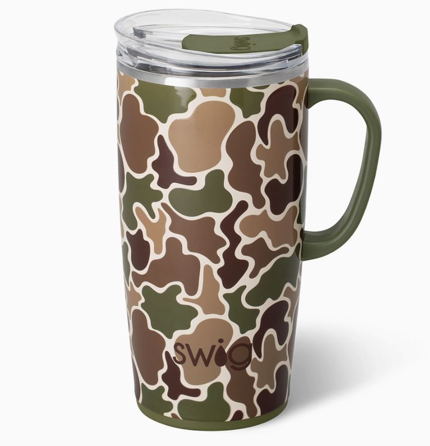 Hunting Camo Travel Mug (22oz)