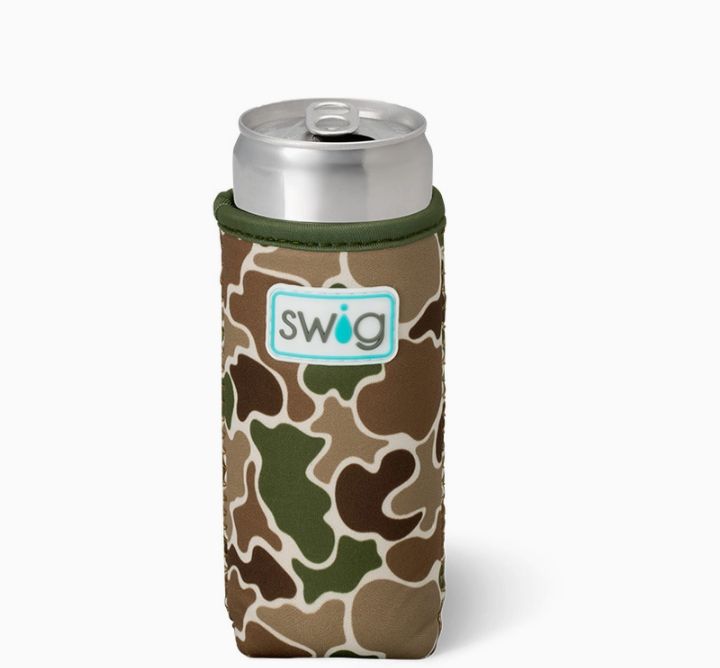 Hunting Camo Slim Can Coolie