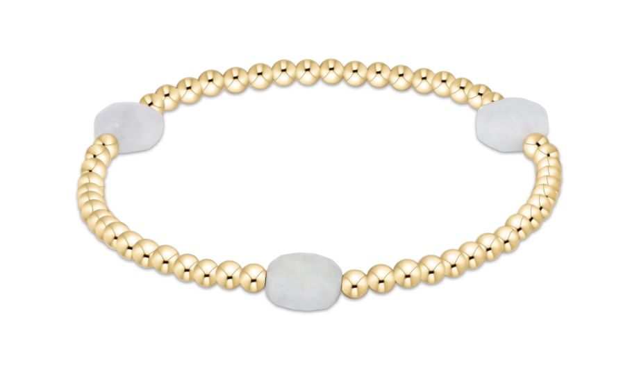 Admire Gem 3mm Gold Bracelet