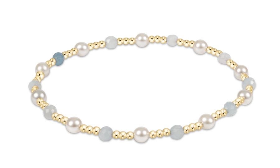 Pearl Sincerity 4mm Gem Bracelet