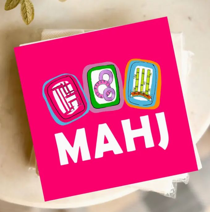 Mahjong Cocktail Napkins