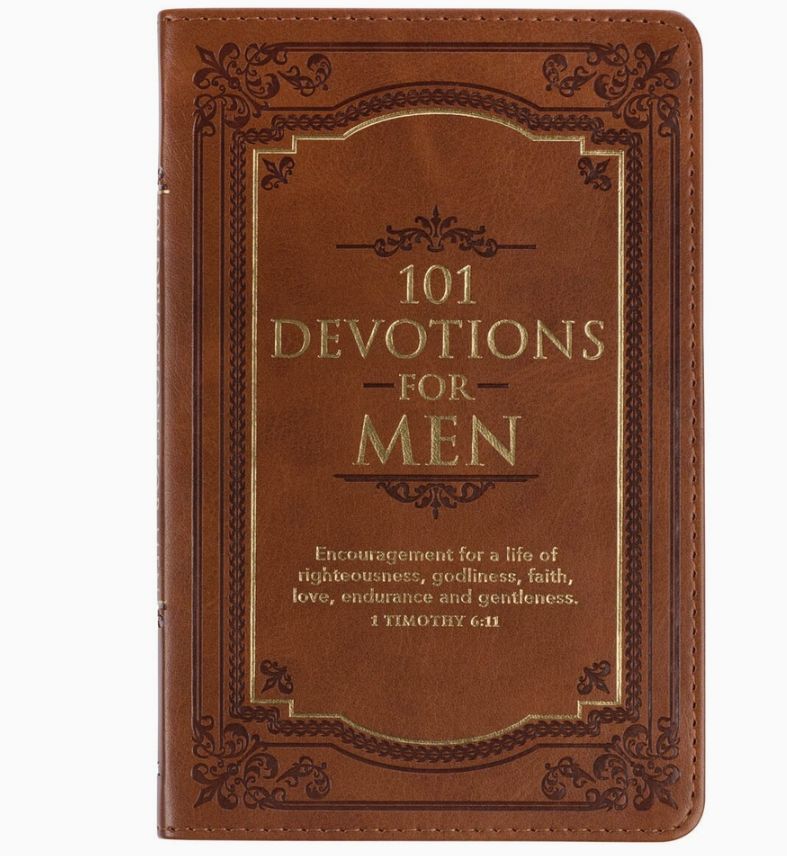 101 Devotions for Men Faux Leather