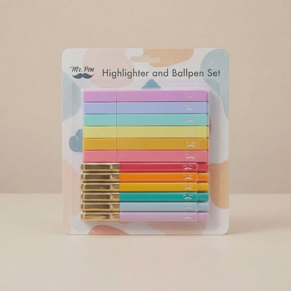 Bible Safe Highlighters &amp; Gel Pens Set
