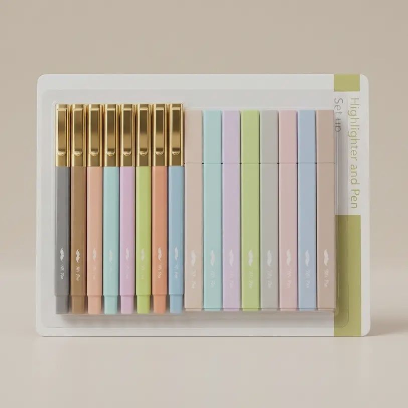 Bible Highlighters &amp; Pens No Bleed 16 Pack Pastel