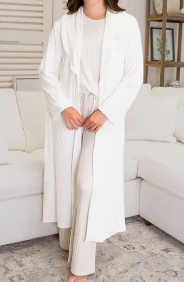Classic Harbin Robe Soft White