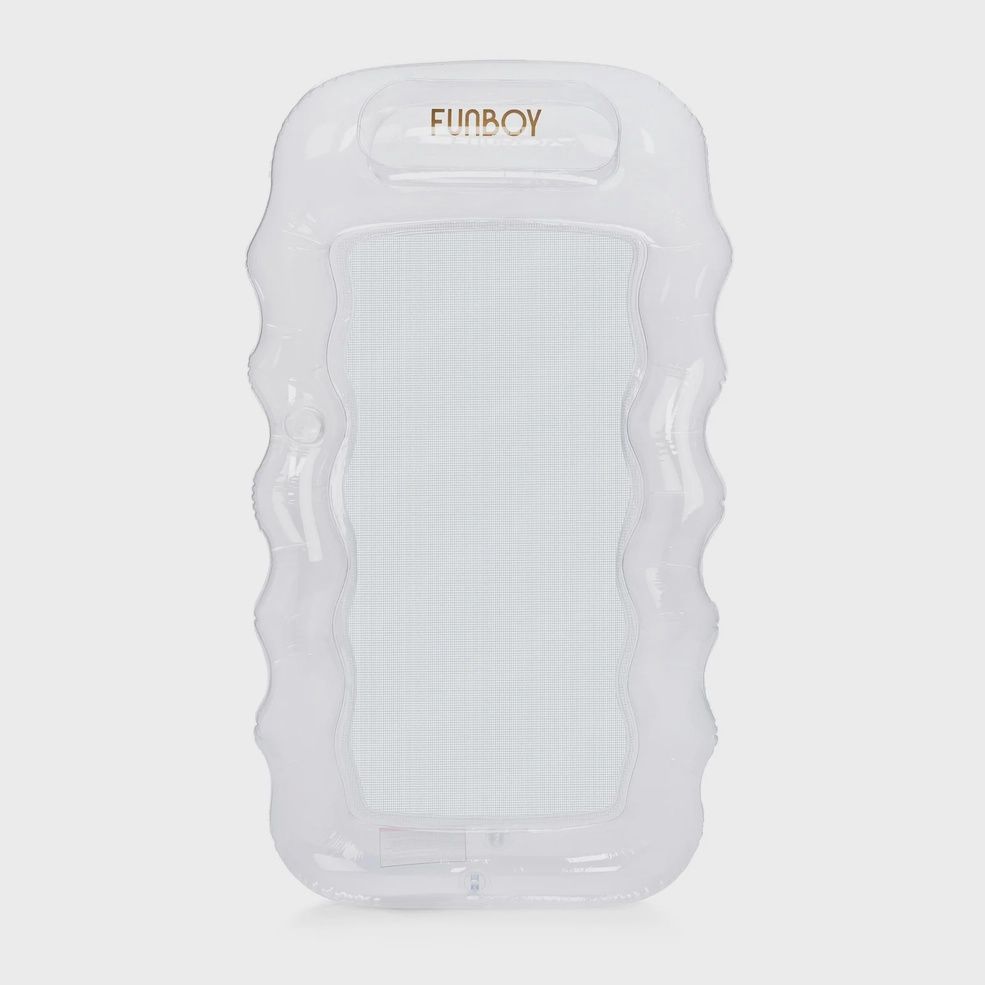 Super Clear Mesh Lounger Float