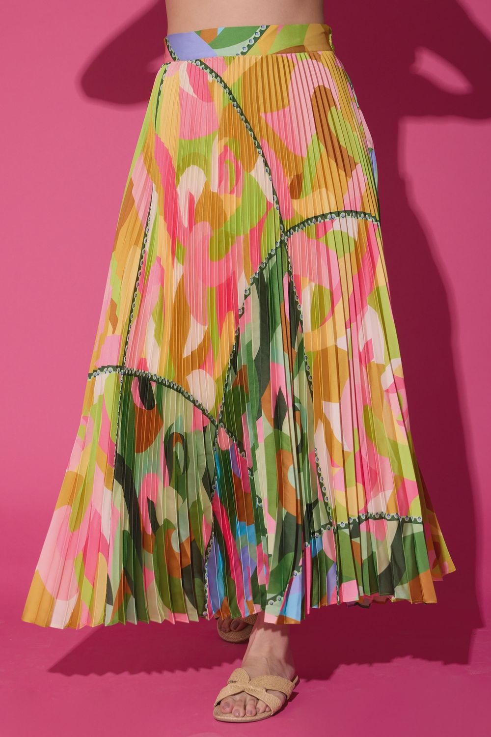 McNeil Skirt, COLOR: Hall of Mirrors, Size: XS