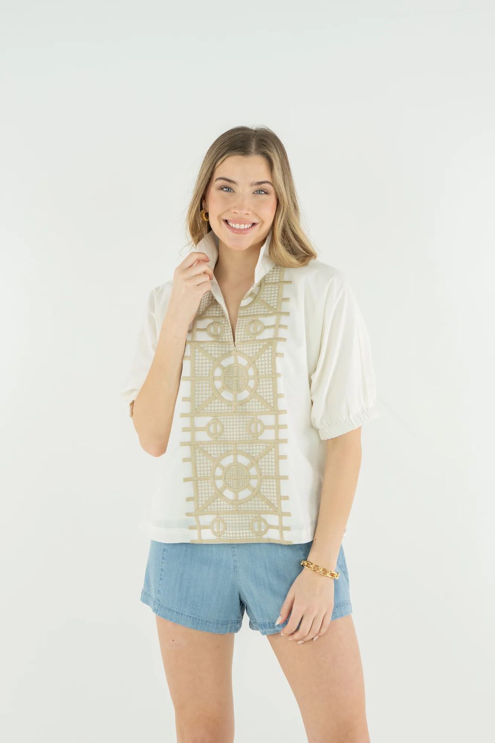 Poppy Top - Trellis