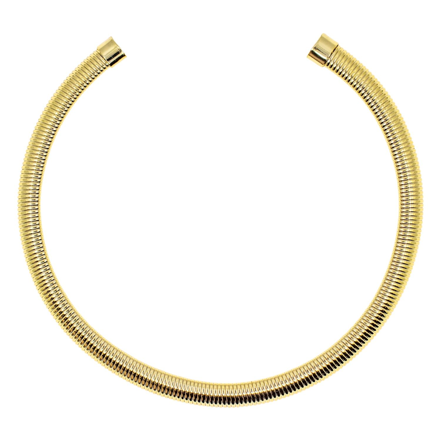 10MM Coiled Collar Necklace
