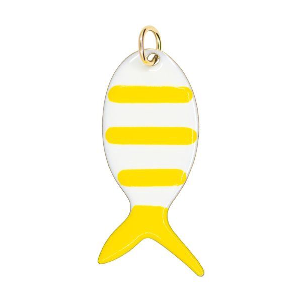 Striped Fish Charm