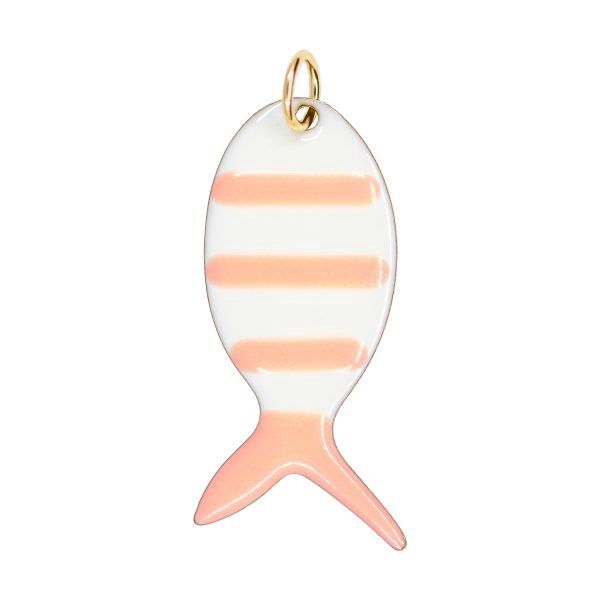 Striped Fish Charm