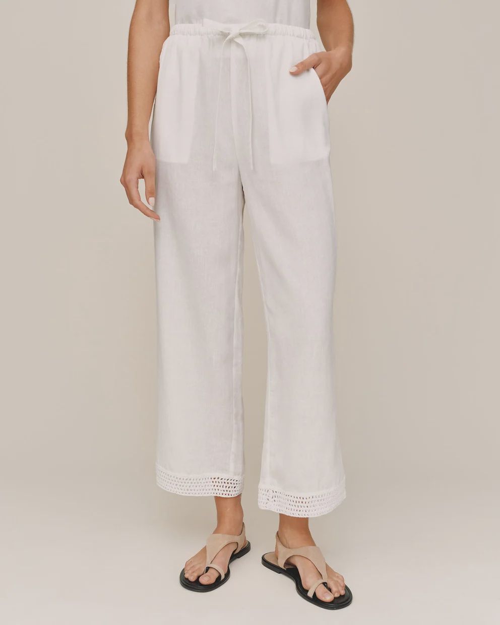 Crochet Edge Pant