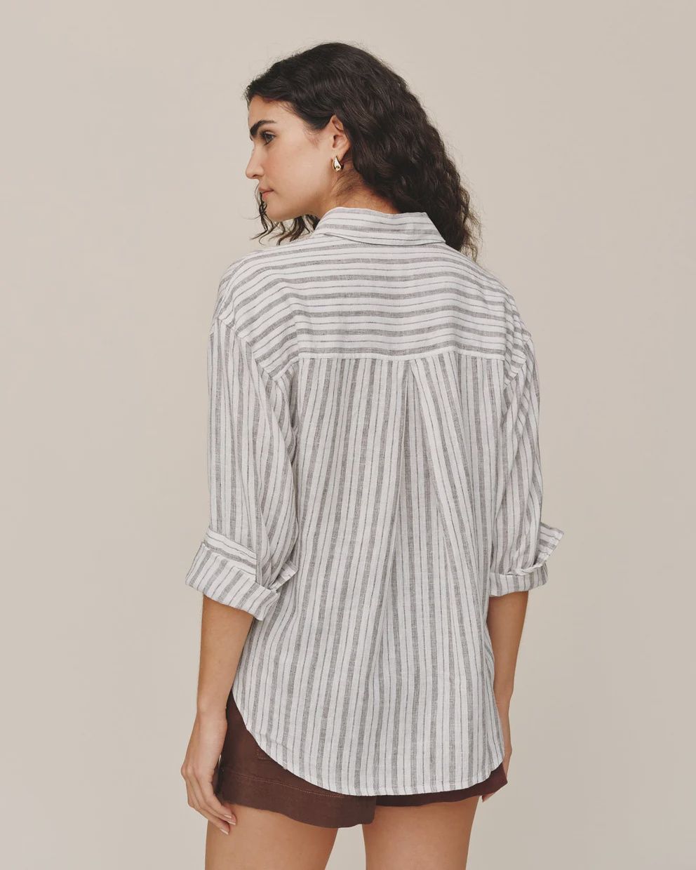 Long Sleeve Oversized Pocket Shirt