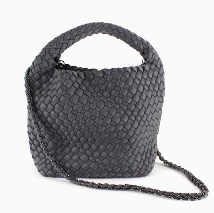 Bethany Woven Hobo Bag