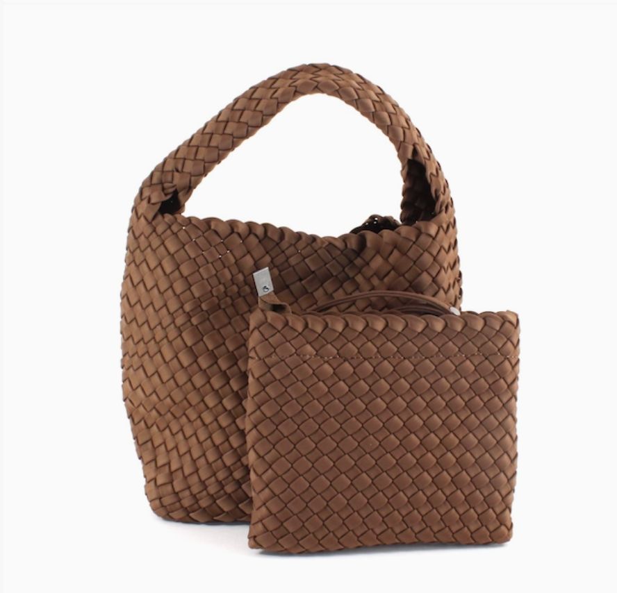 Bethany Woven Hobo Bag