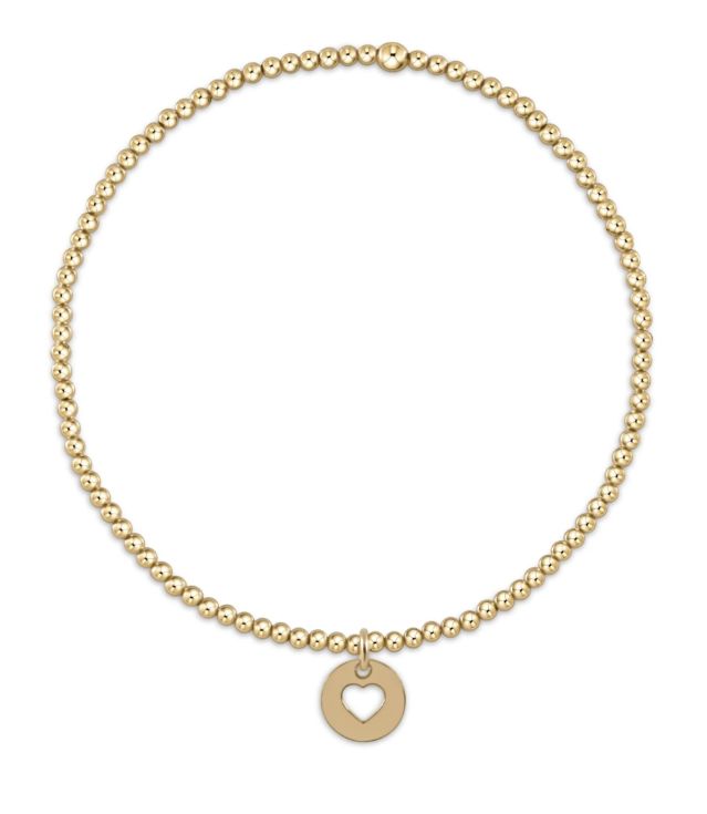 Classic Gold 2mm LOVE DISK