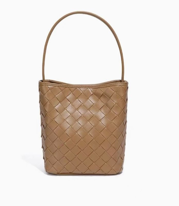 Charlie Woven Shoulder  Bag