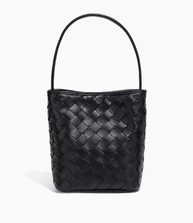 Charlie Woven Shoulder  Bag