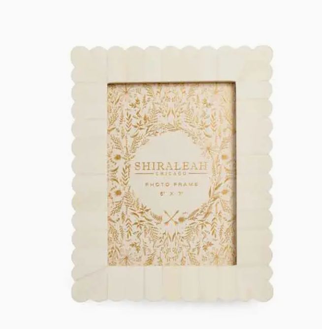 Roma Scalloped Picture Frame, 5x7