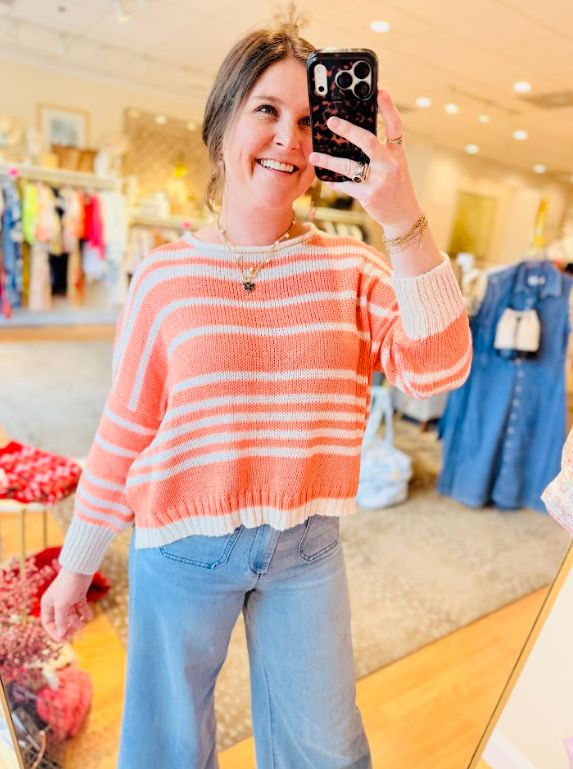 Hudson Striped Top Cotton