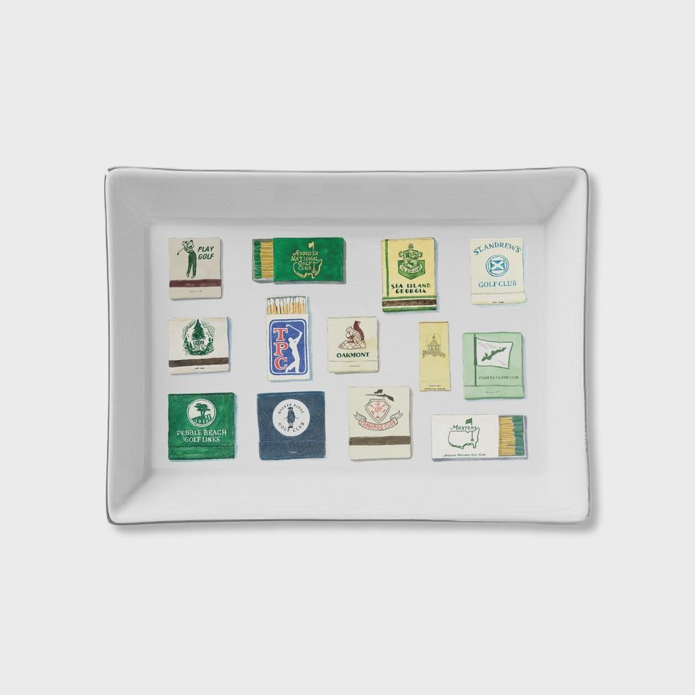 Golf Matches Trinket Tray