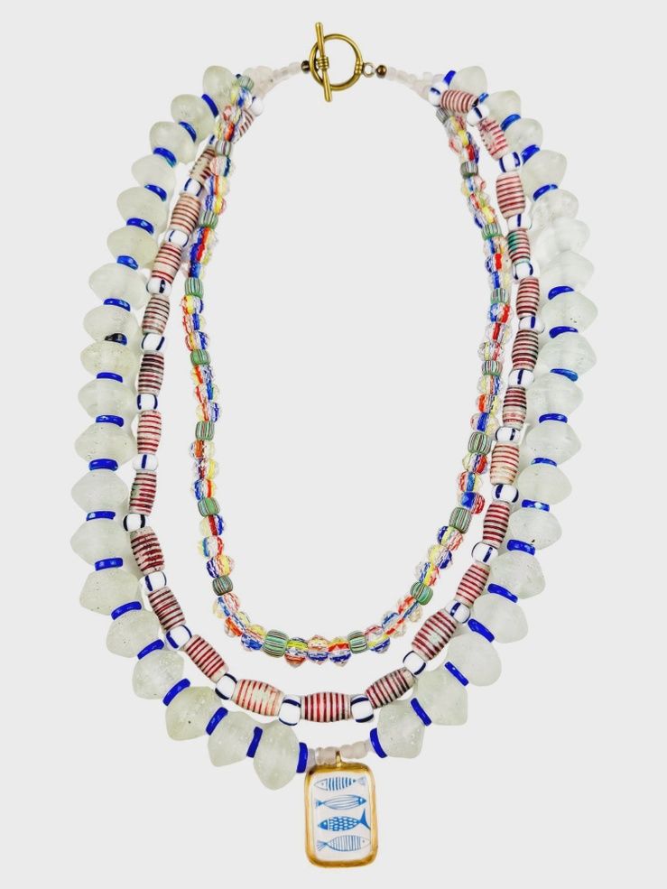 Layered Pendant Necklace | Cape Cod