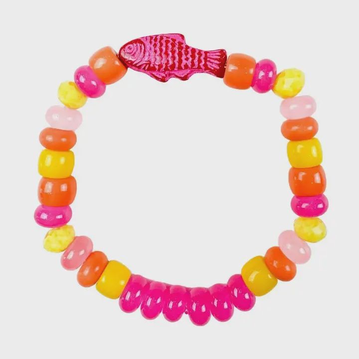 Tribal Fish Bracelet | Hot Pink