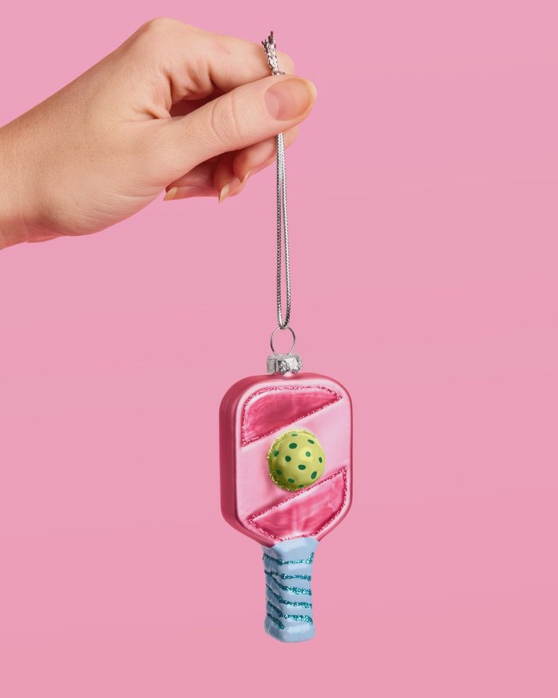Pickleball Christmas Ornament