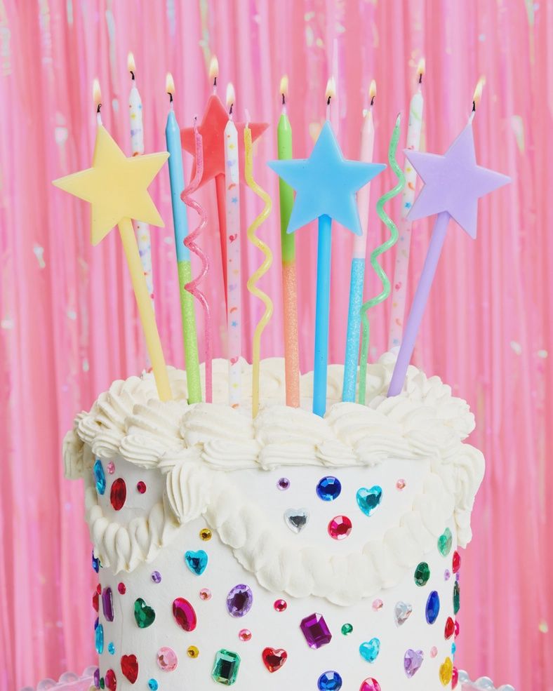 Whimsical Birthday Candles - Set 14