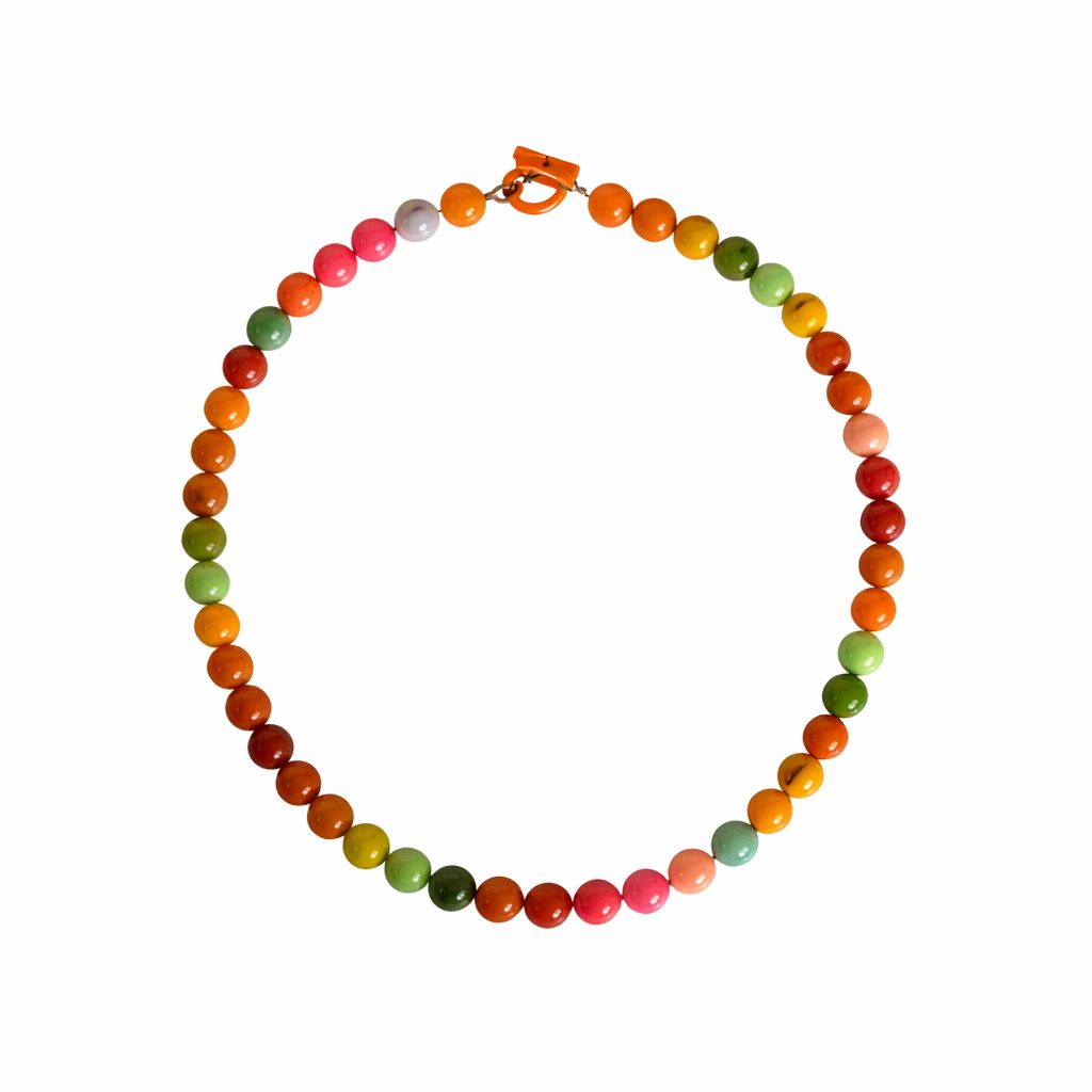 Tropical Bead Necklace