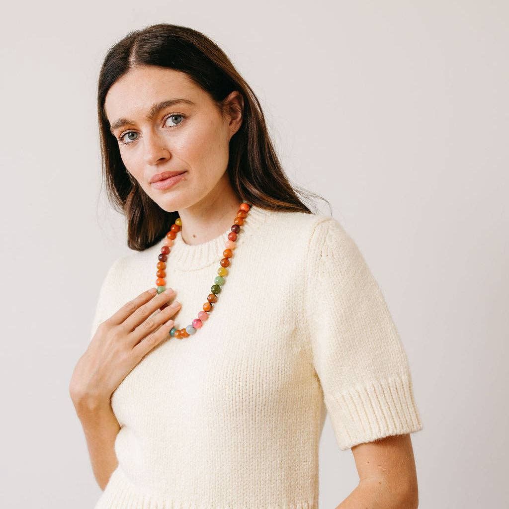 Tropical Bead Necklace