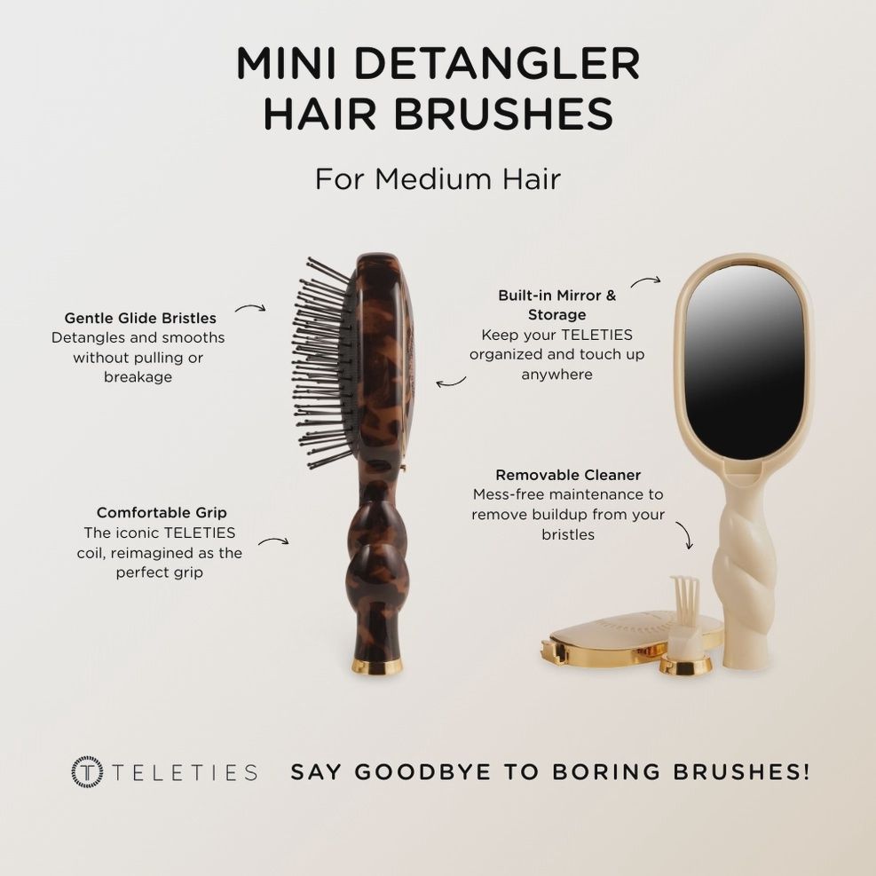 Mini Detangler Brush - Medium Hair