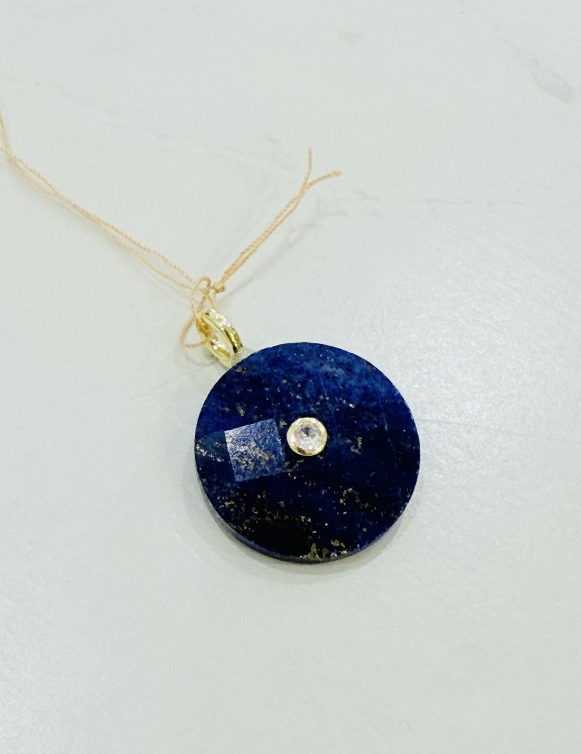 Circle Stone Charm