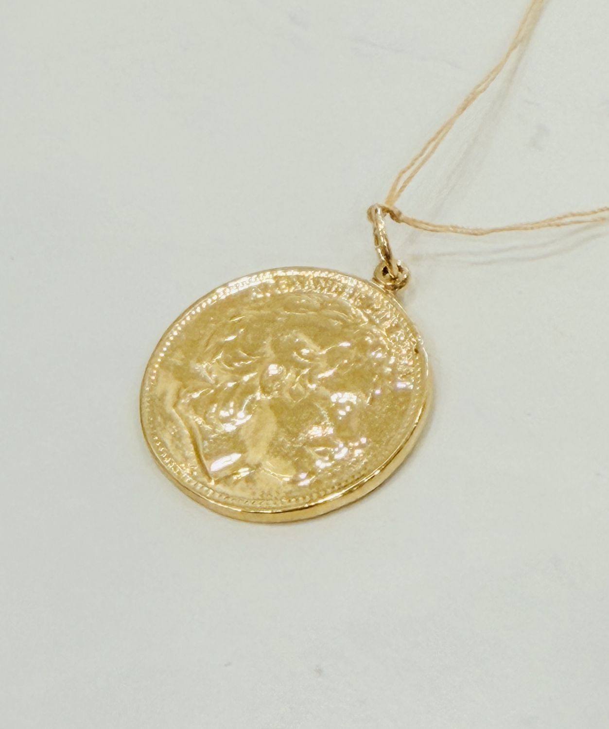 Small Alex The Great Coin Charm