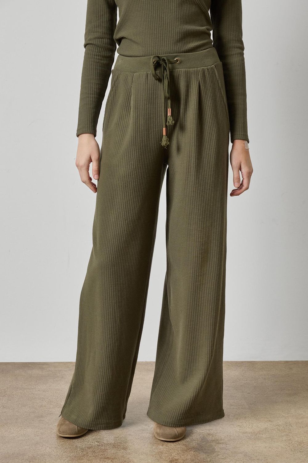 Full Length Pleated Pant