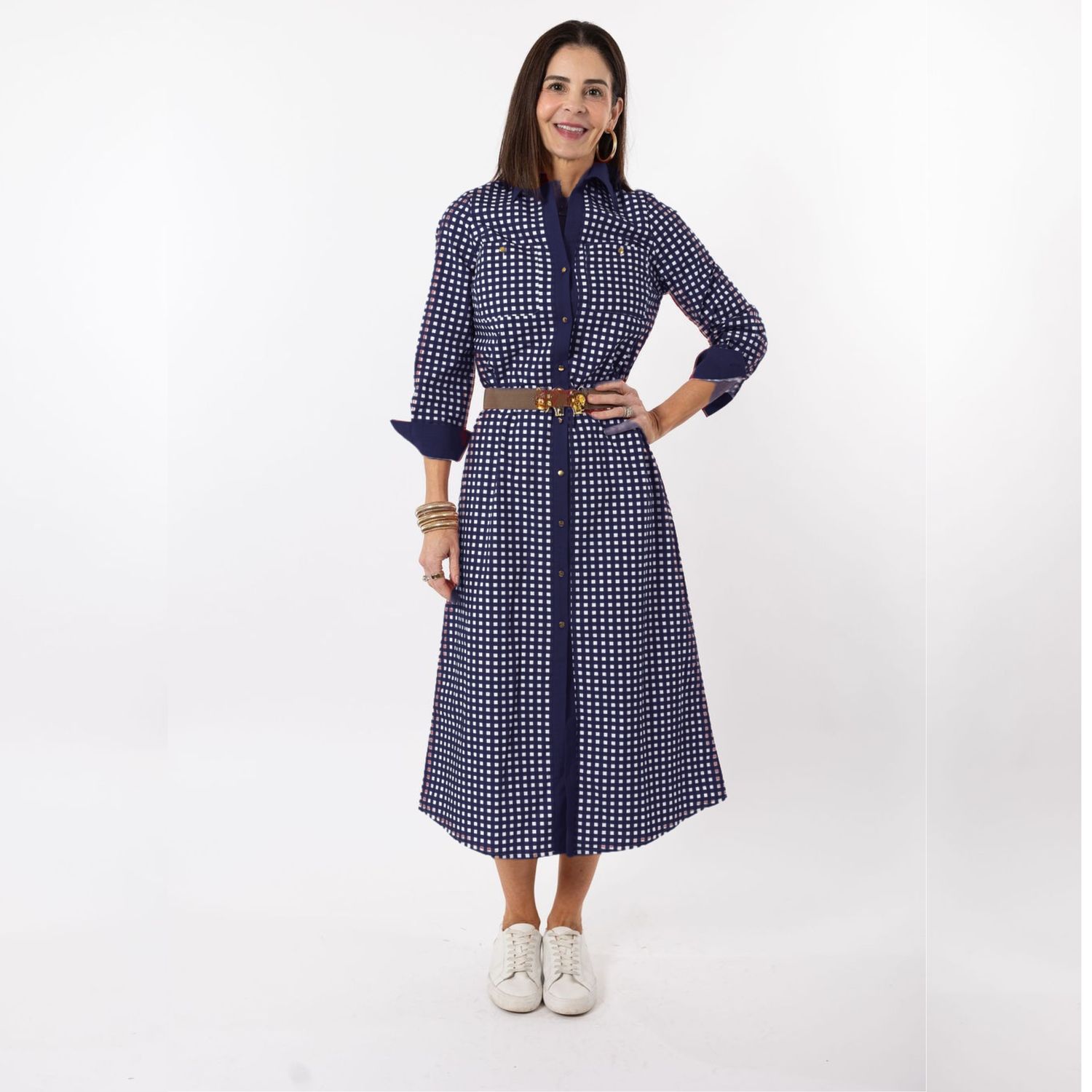 Harper Gingham Dress