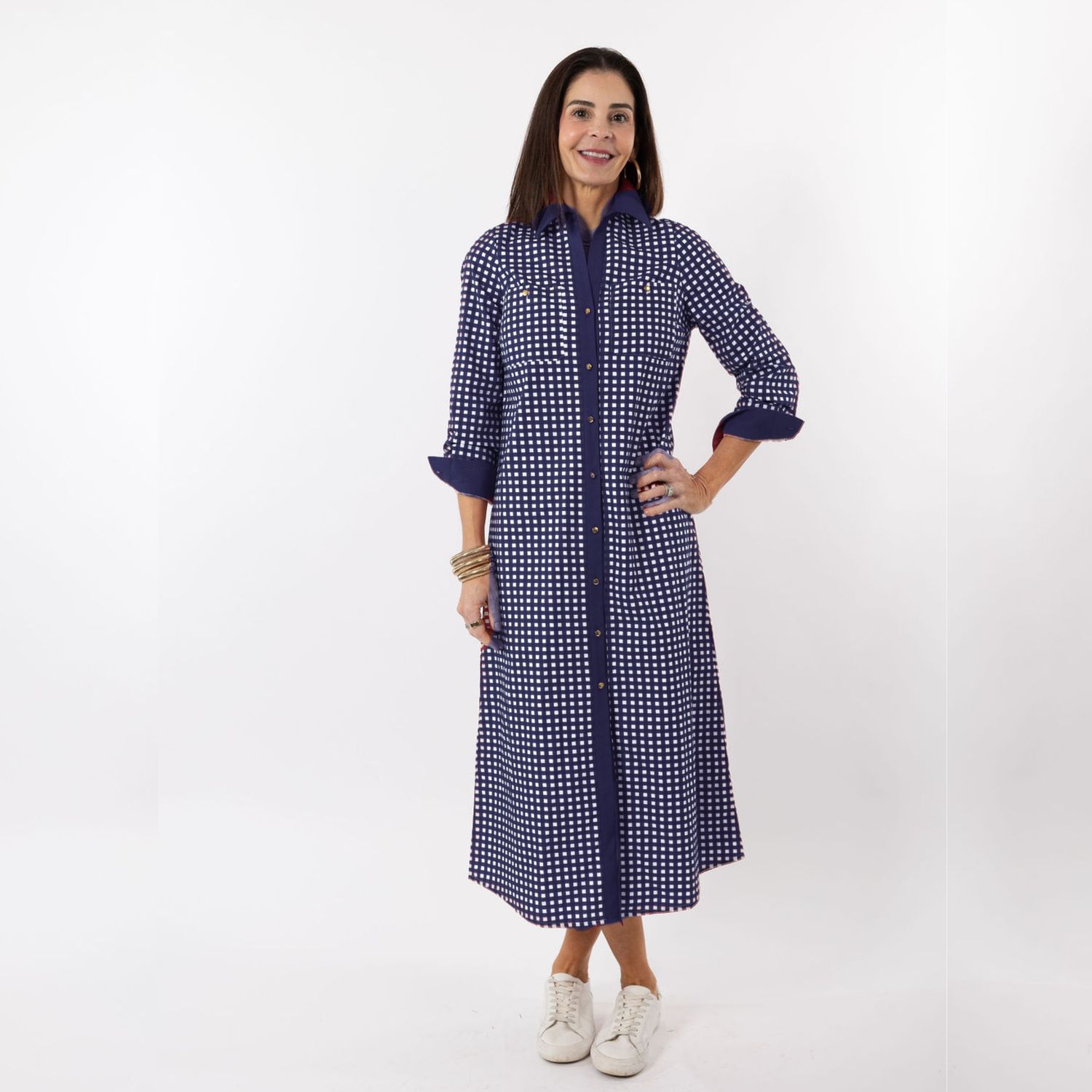 Harper Gingham Dress