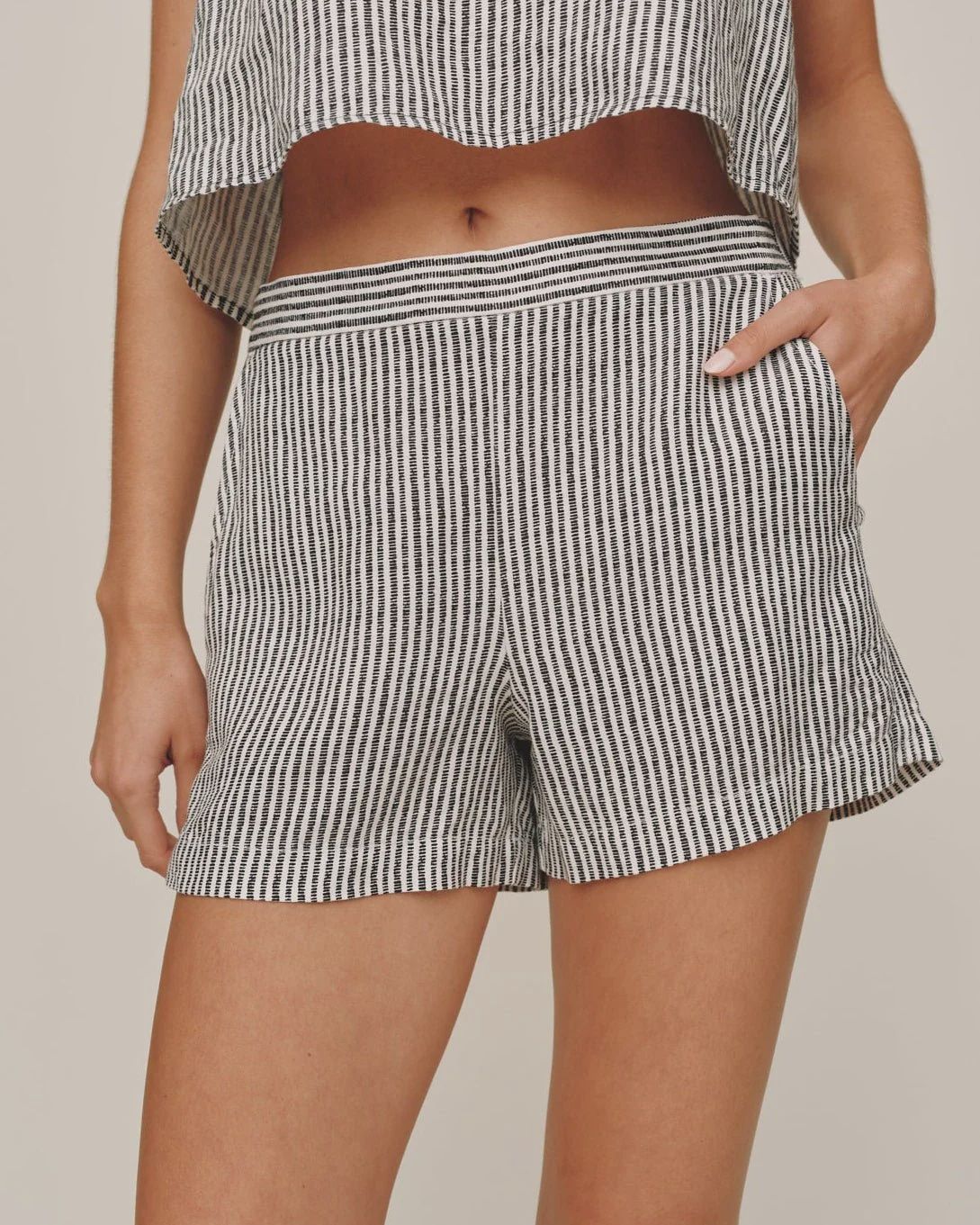 Catalina Short - Hatch Stripe