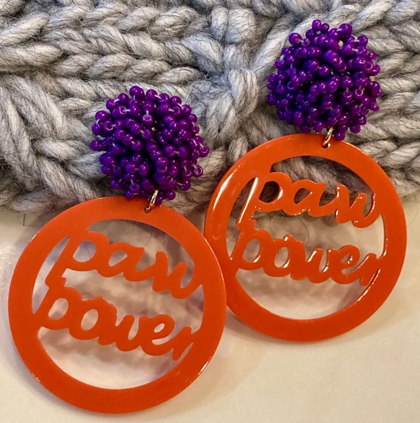 College Game Day Earrings