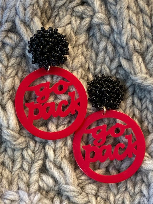 College Game Day Earrings