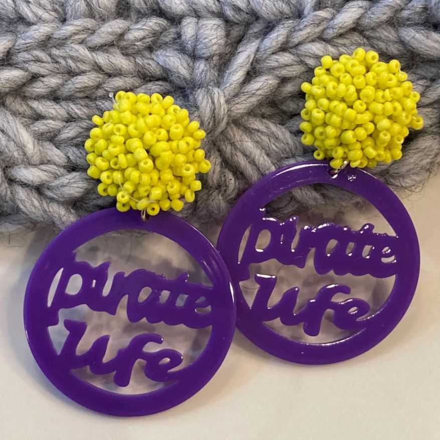 College Game Day Earrings